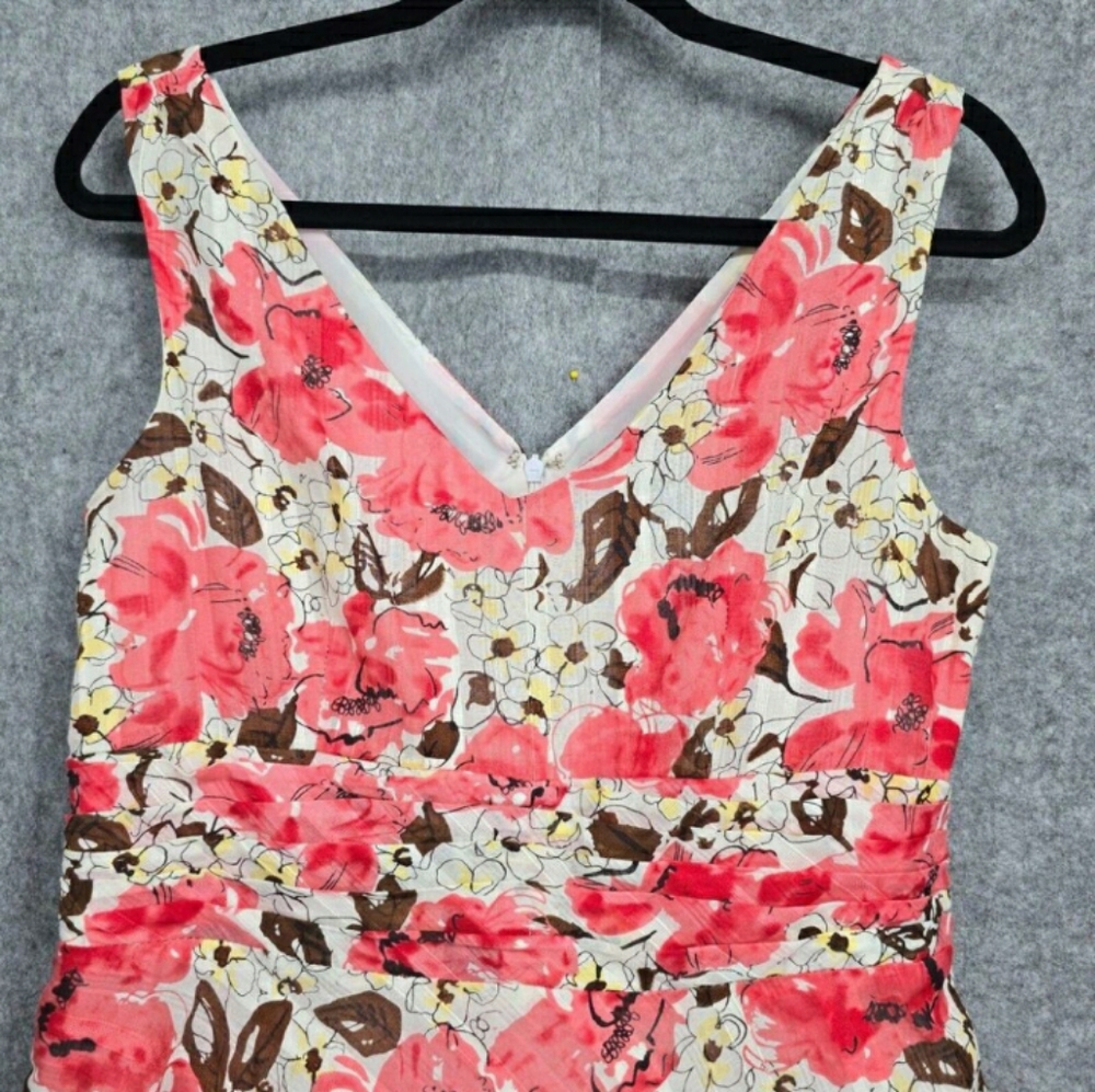 ROBBIE BEE Dress floral sz.10p - Picture 2 of 11